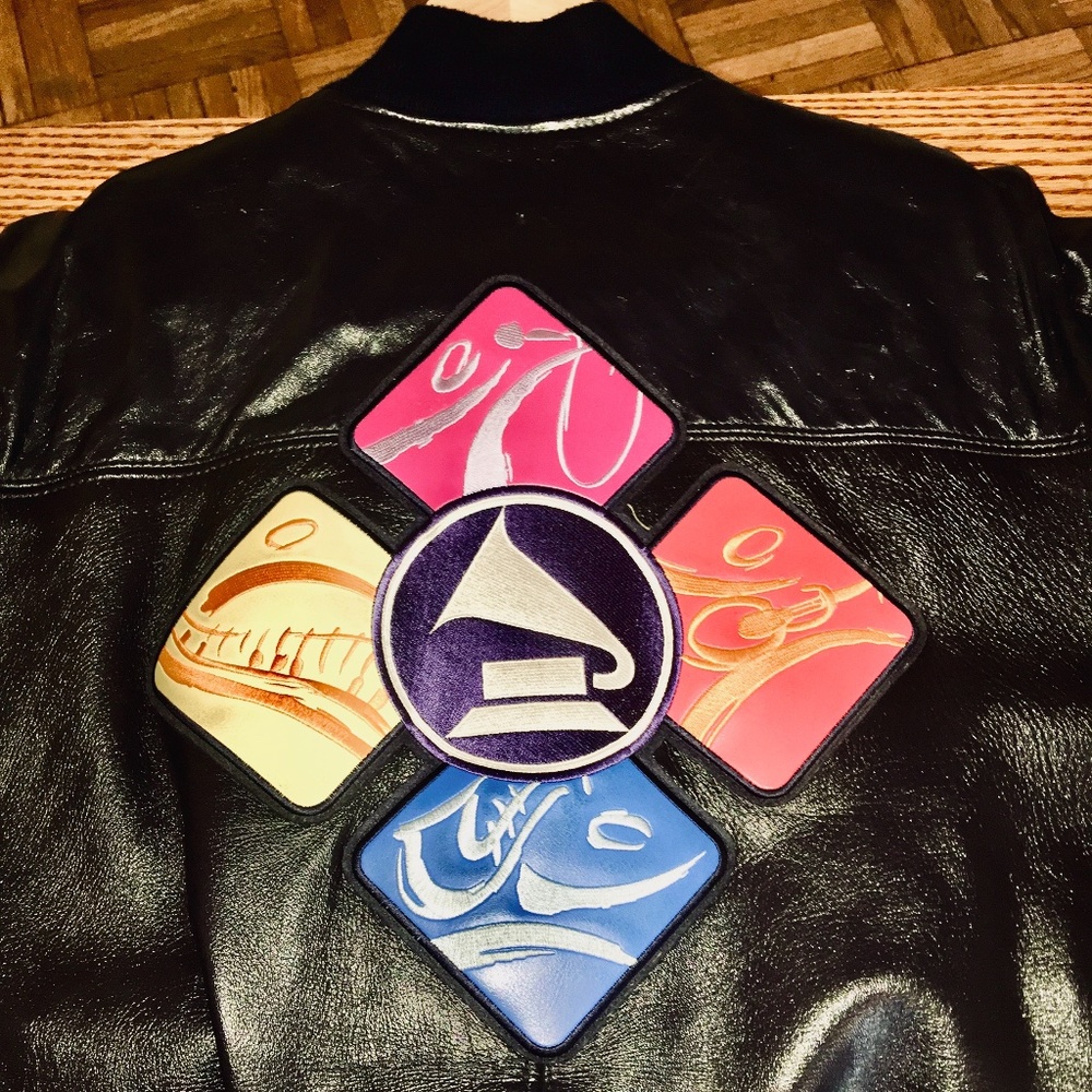 RARE 43rd GRAMMY AWARDS BOMBER JACKET MENS LARGE L